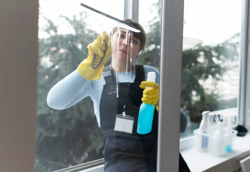 Nettoyage de vitres intérieures et extérieures à Charchigné